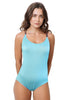 Loco Boutique Linen Reversible One Piece - Mint / M
