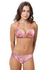 Loco Boutique Wave Garden Strappy Spaghetti Sides - Coral / XS