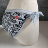 Loco Boutique Fonty Reversible Banded Waist - GRAY / M