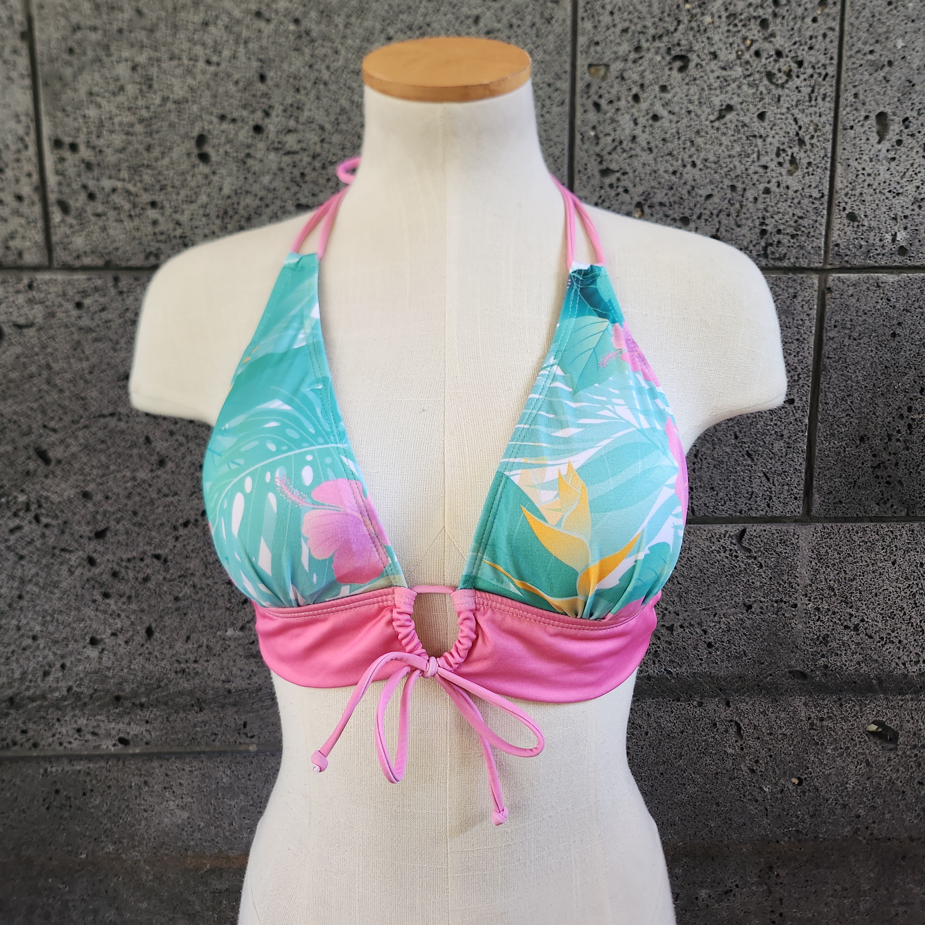 Loco Boutique Paradise Garden Keyhole Front Banded Chest