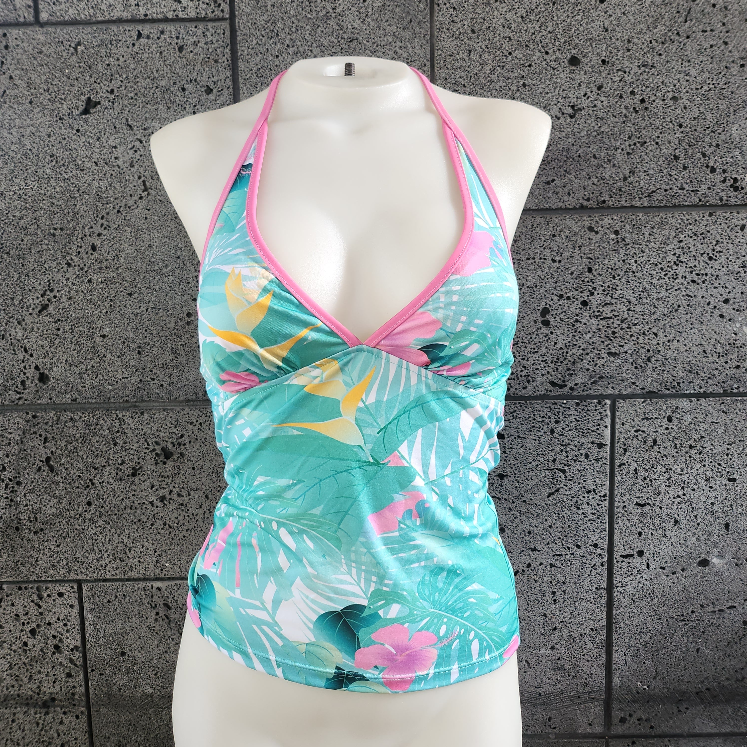 Loco Boutique Paradise Garden Halter Tankini