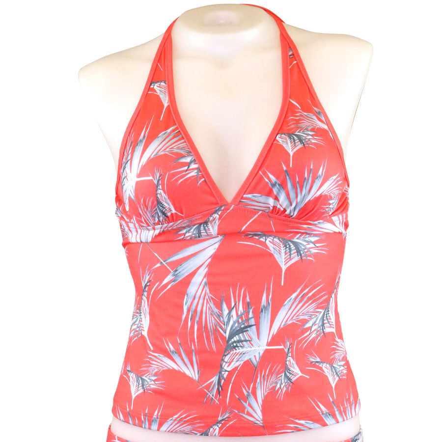 Loco Boutique Floating Palm Halter Tankini