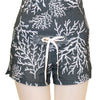 Loco Boutique Coral 2.0 Fitted Short - DARK-GRAY / XXS