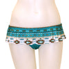 Loco Boutique Native Skirted Swim Bottom - JADE / XS