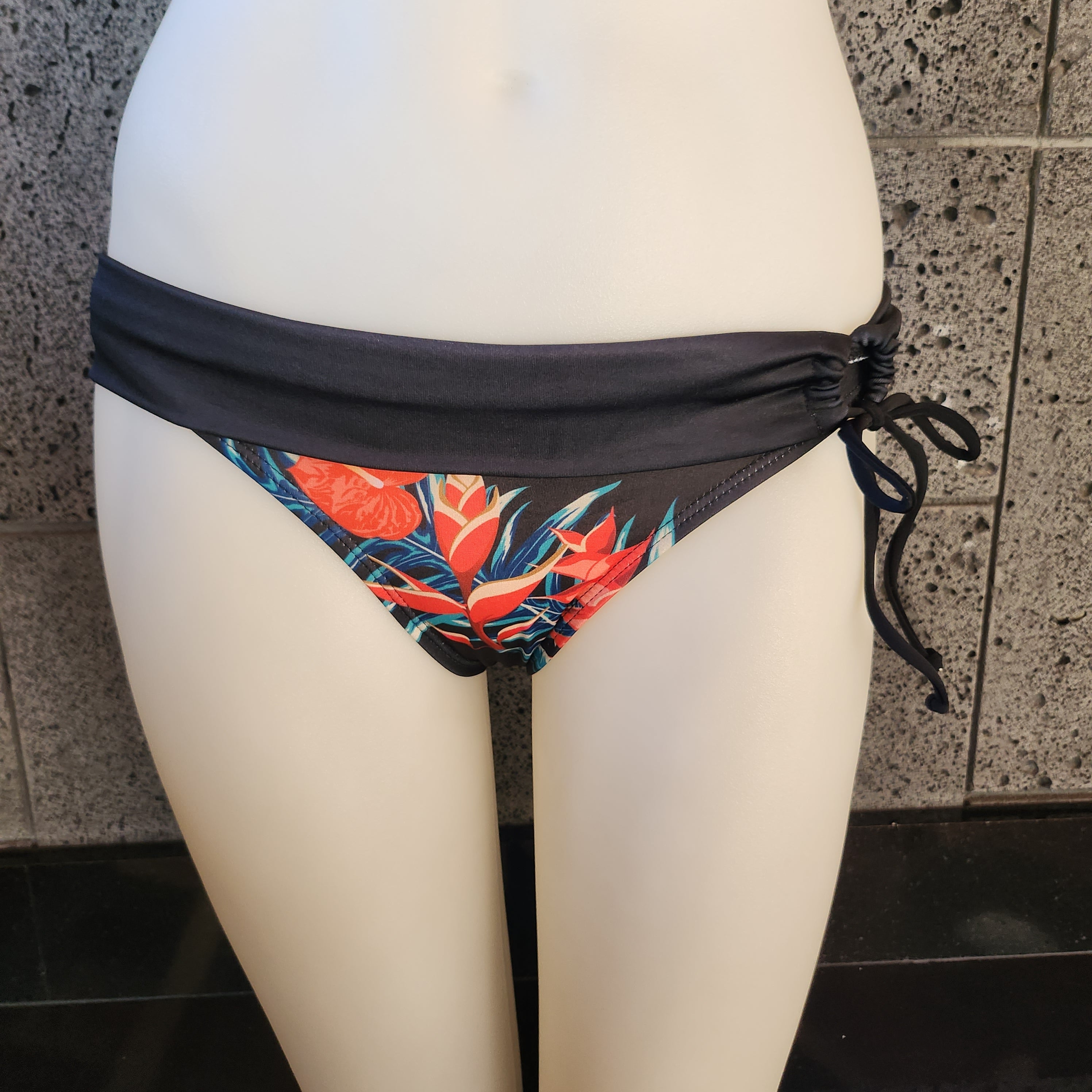 Loco Boutique Retro Hawaii Folded Over Bikini Bottom
