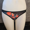Loco Boutique Retro Hawaii Removable Bows - BLACK / XS
