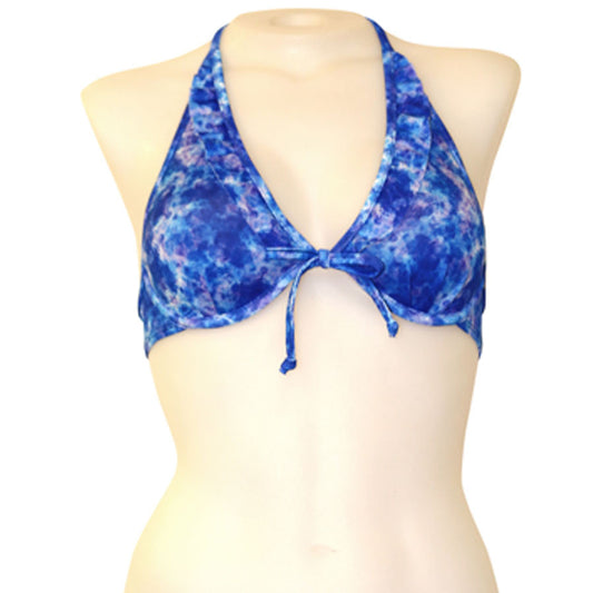 Hand Dyed Fabric Flounce Underwire - Loco Boutique