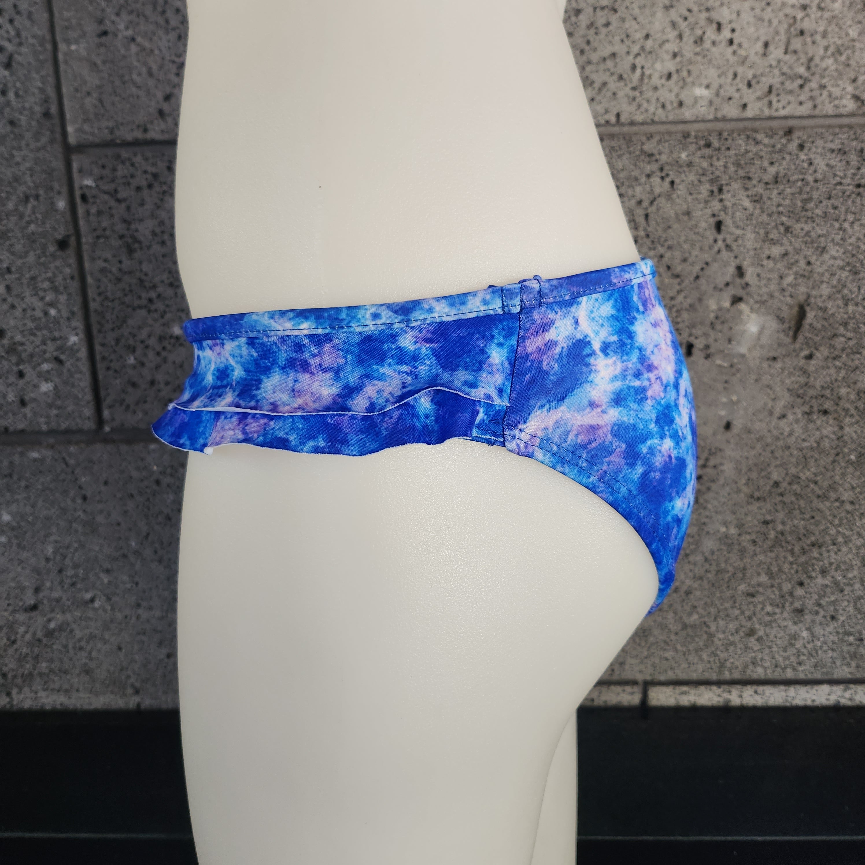 Loco Boutique Hand Dyed Fabric Double Sided Ruffles