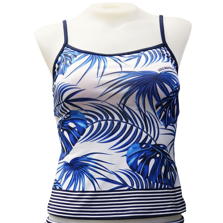 Loco Boutique Blue Girl Cami Tankini