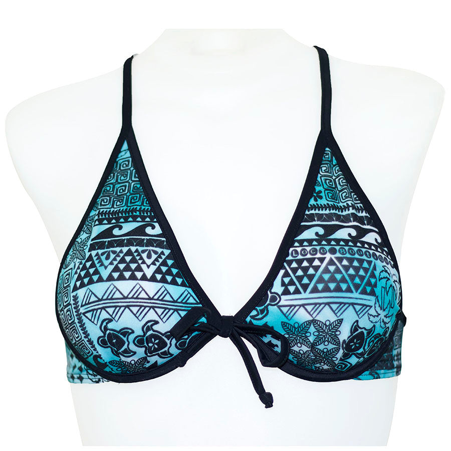 Hawaiian Tribal Underwire Tie Back – Loco Boutique