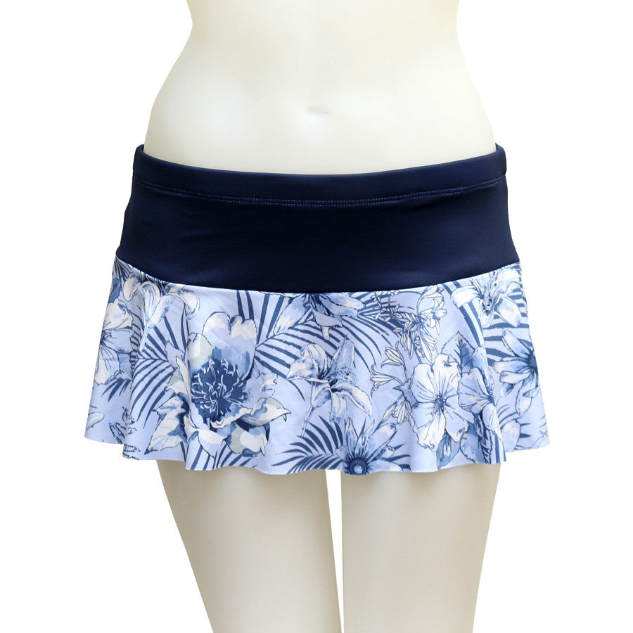 Loco Boutique Flower Garden Flared Skort