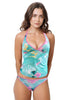 Loco Boutique Paradise Garden Low Rise Bottom - Mint / XS