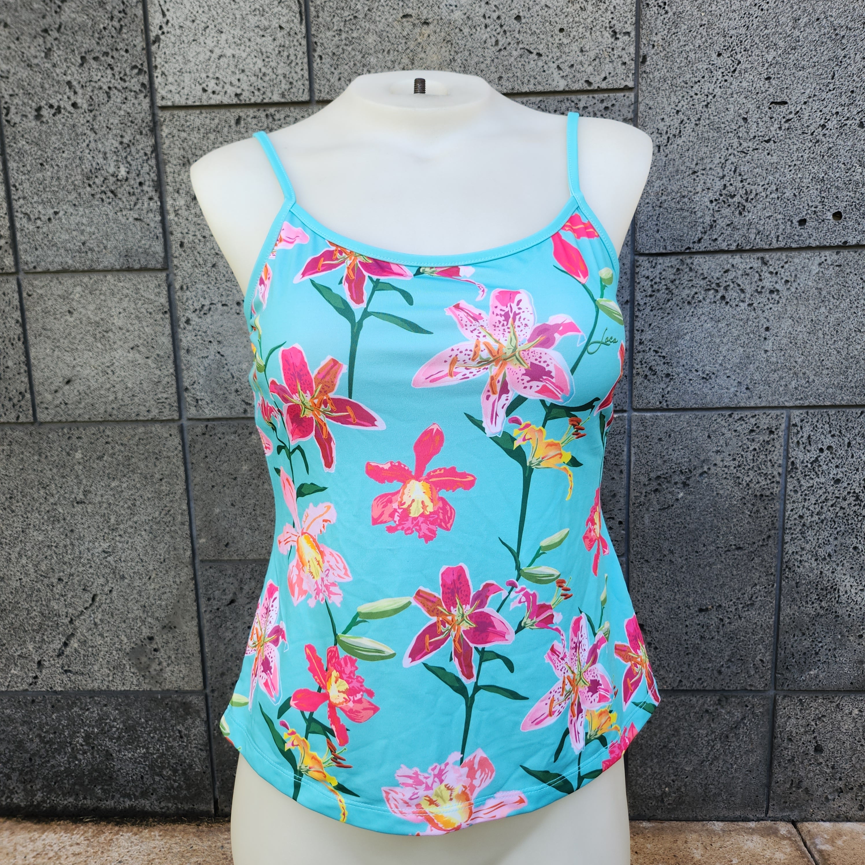 Loco Boutique Tropical Orchid Cami Tankini