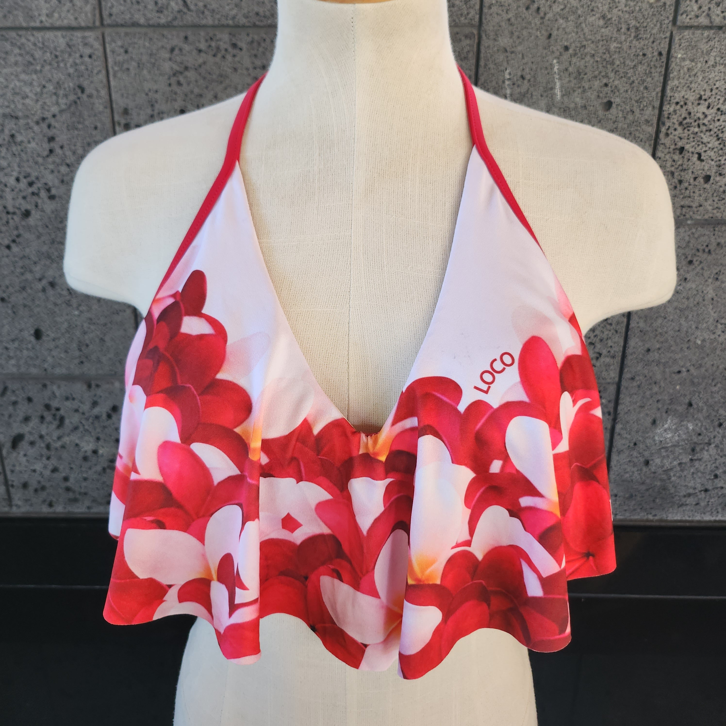 Loco Boutique Sarah Long Flounce Front Underwire