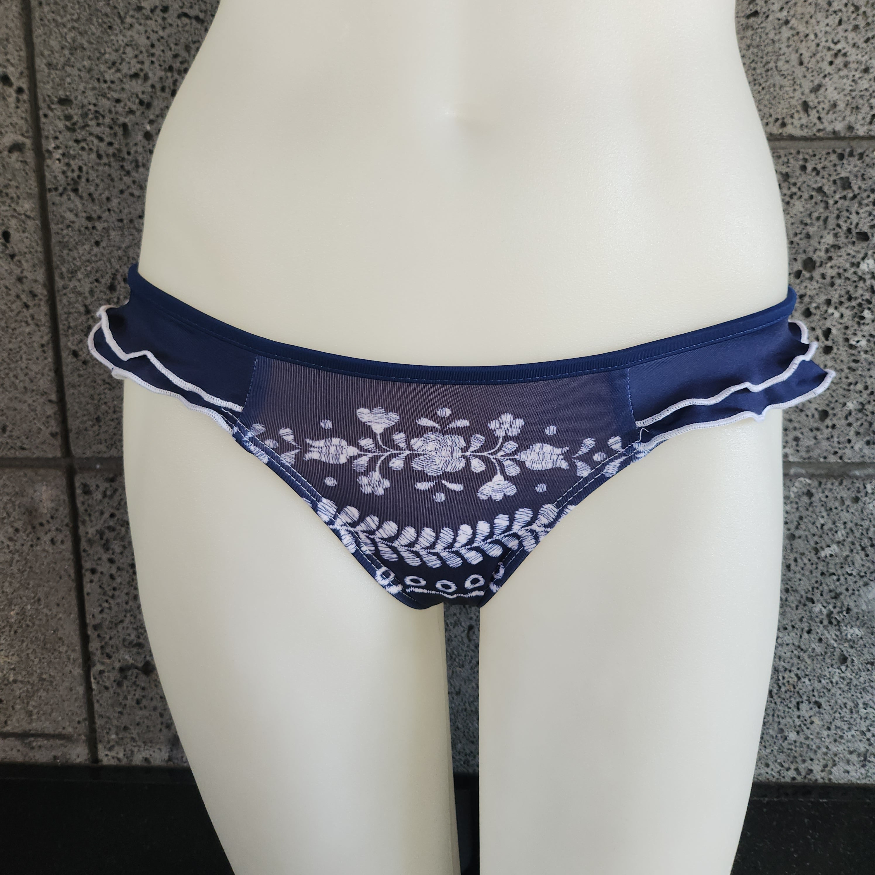 Loco Boutique Loco Broidery Double Sided Ruffles Bikini