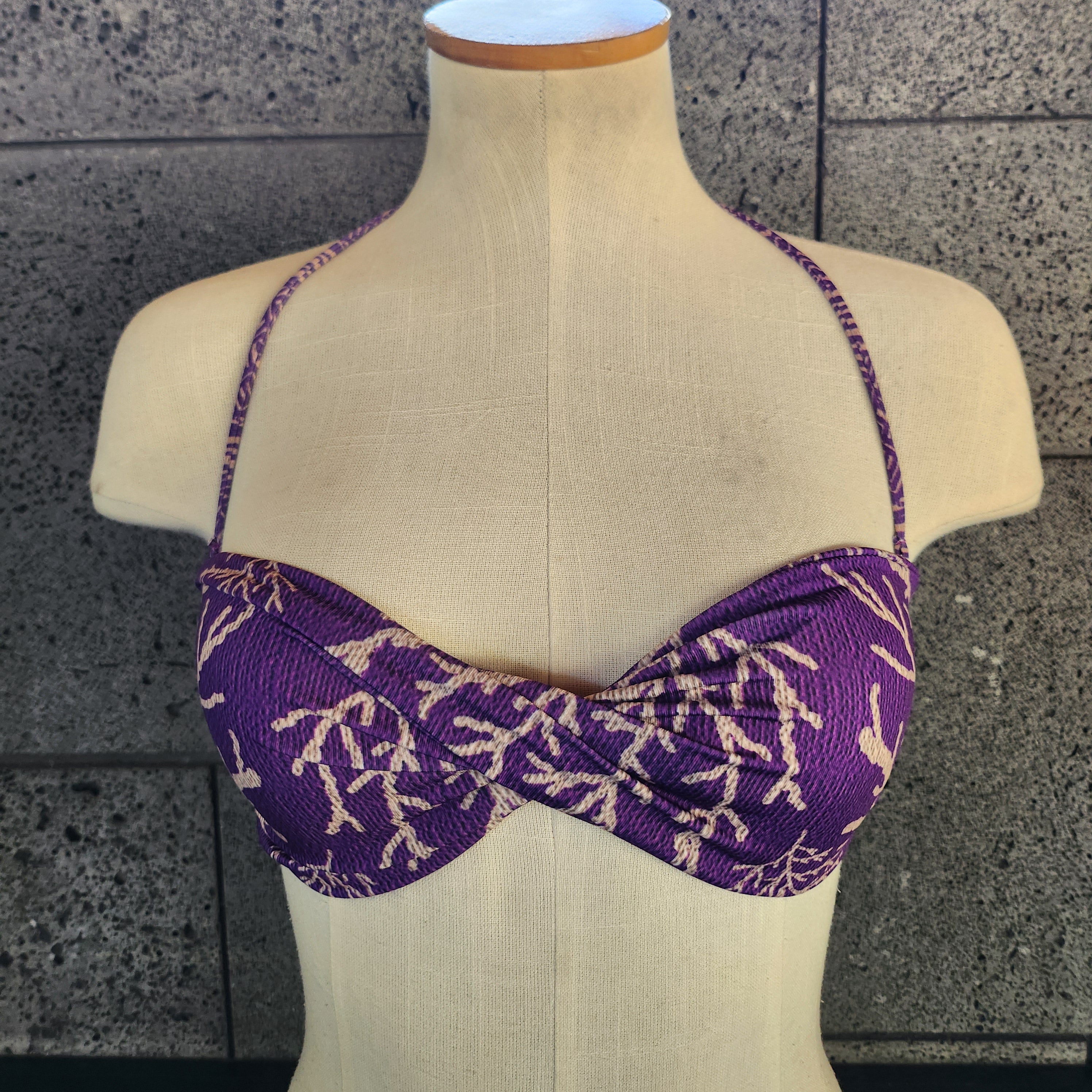 Loco Boutique Coral Twisted Bandeau