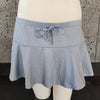 Falda con logotipo liso de Loco Boutique - GRIS / XS