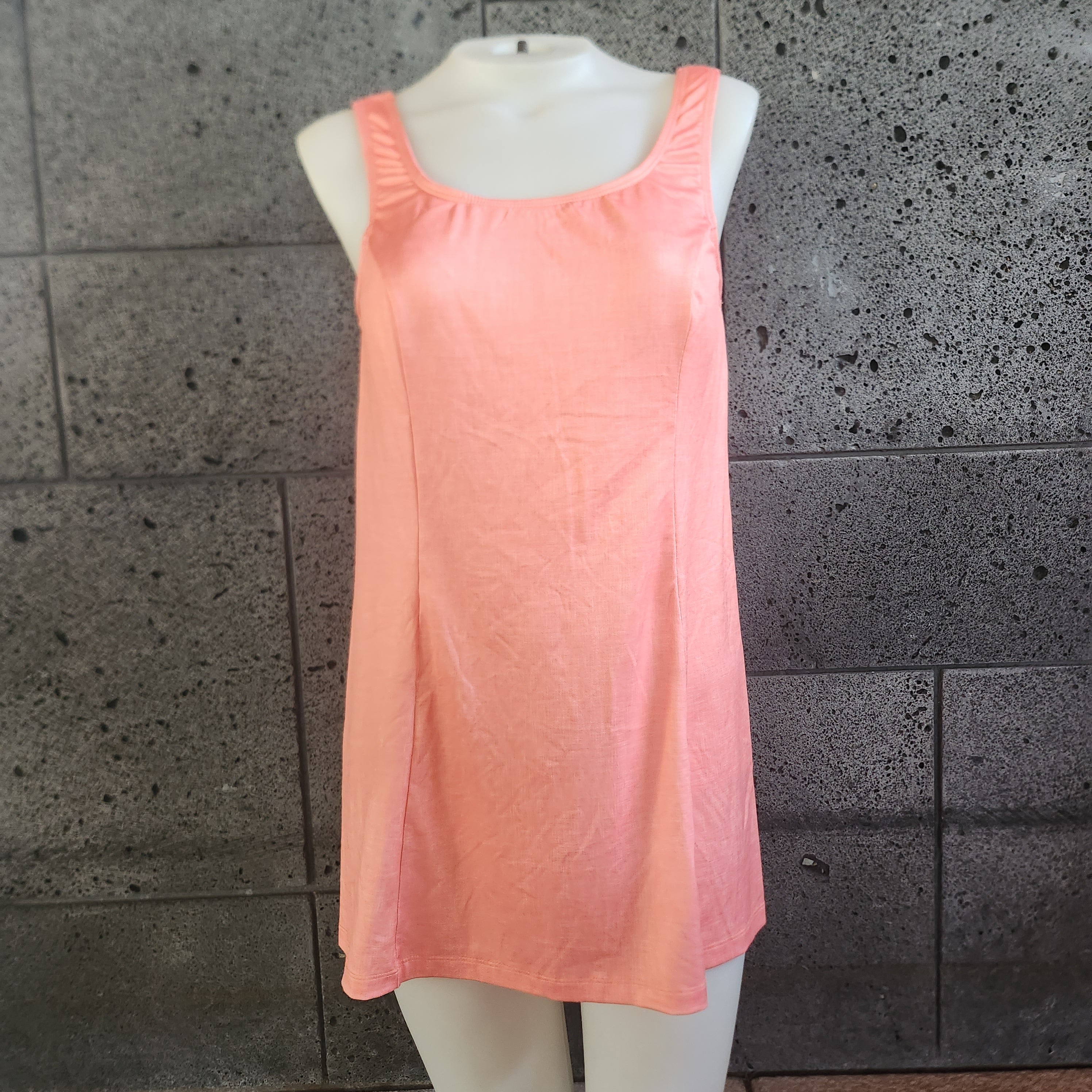 Loco Boutique Linen Princess Seam Swim Dress