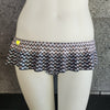 Heart of Arrow Skirted Bottom - BLACK / XS
