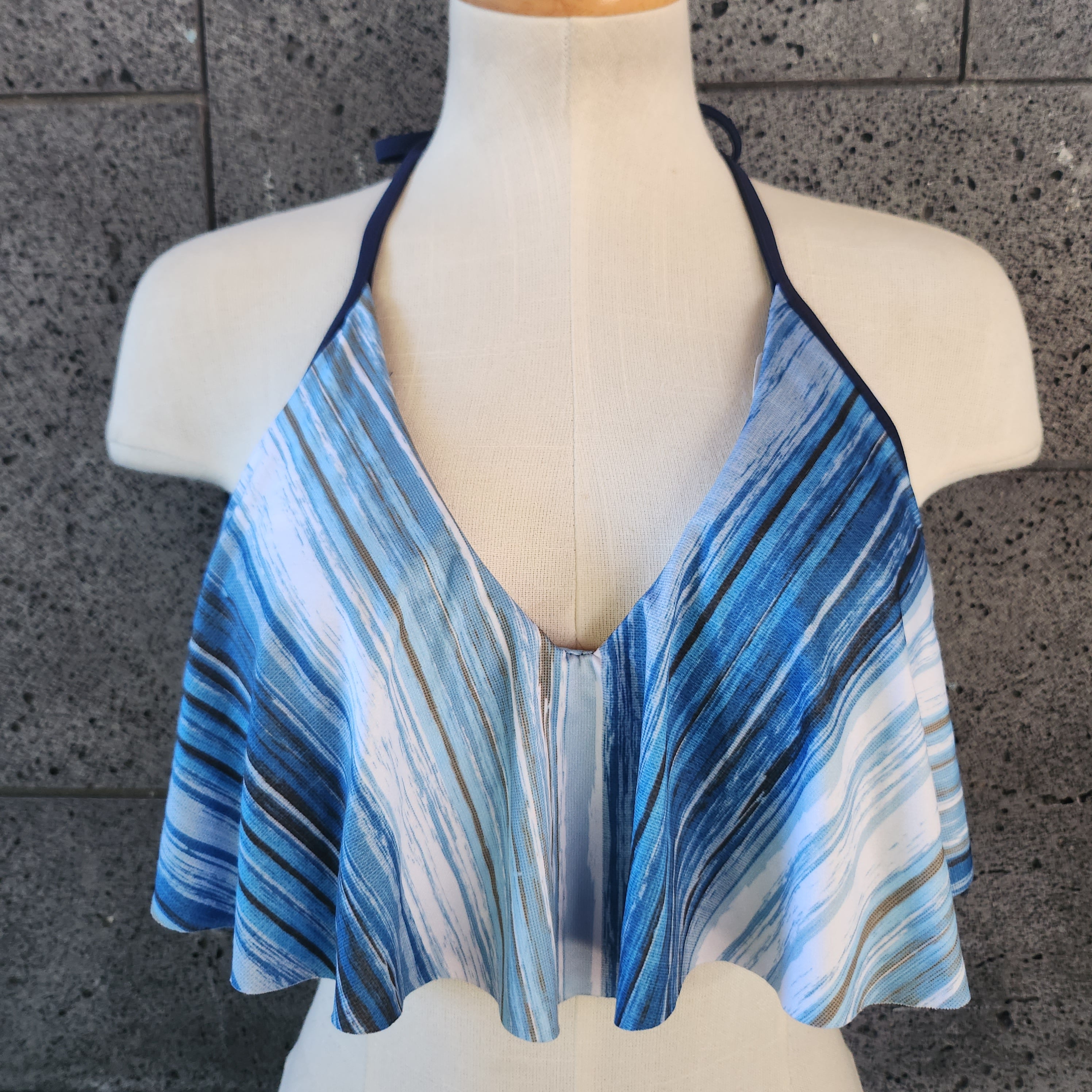 Loco Boutique Waterfall Long Flounce Front Underwire