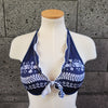 Loco Broidery Ruffle Underwire - NAVY / S