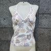 Loco Boutique Thicket Halter Tankini - CREAM / XS
