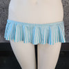 Loco Boutique Seersucker Skirted Swim Bottom - MINT / XS