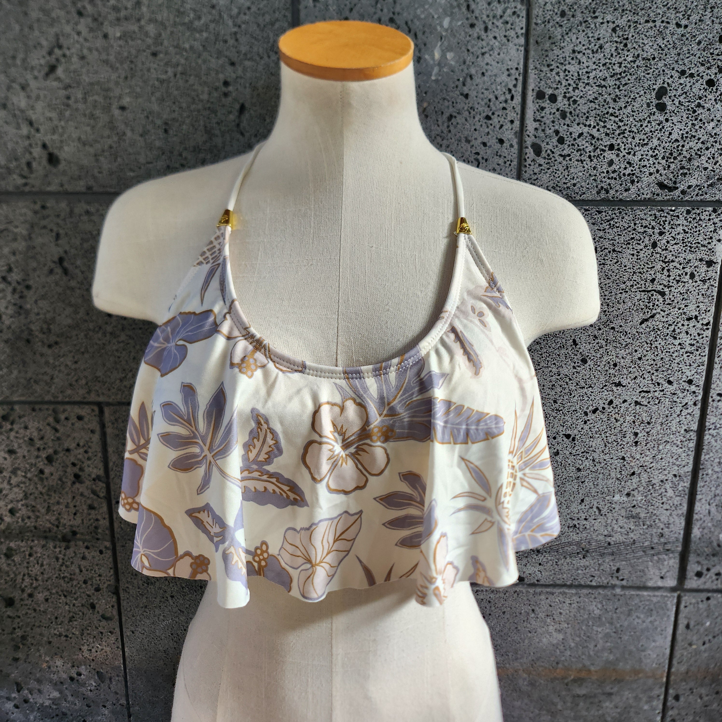 Loco Boutique Thicket Flounce Crop Top