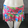 Loco Boutique Water Color Flared Skort - HOT PINK / XS