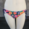Loco Boutique Tropical Flower Keyhole Gathered - NAVY / XS