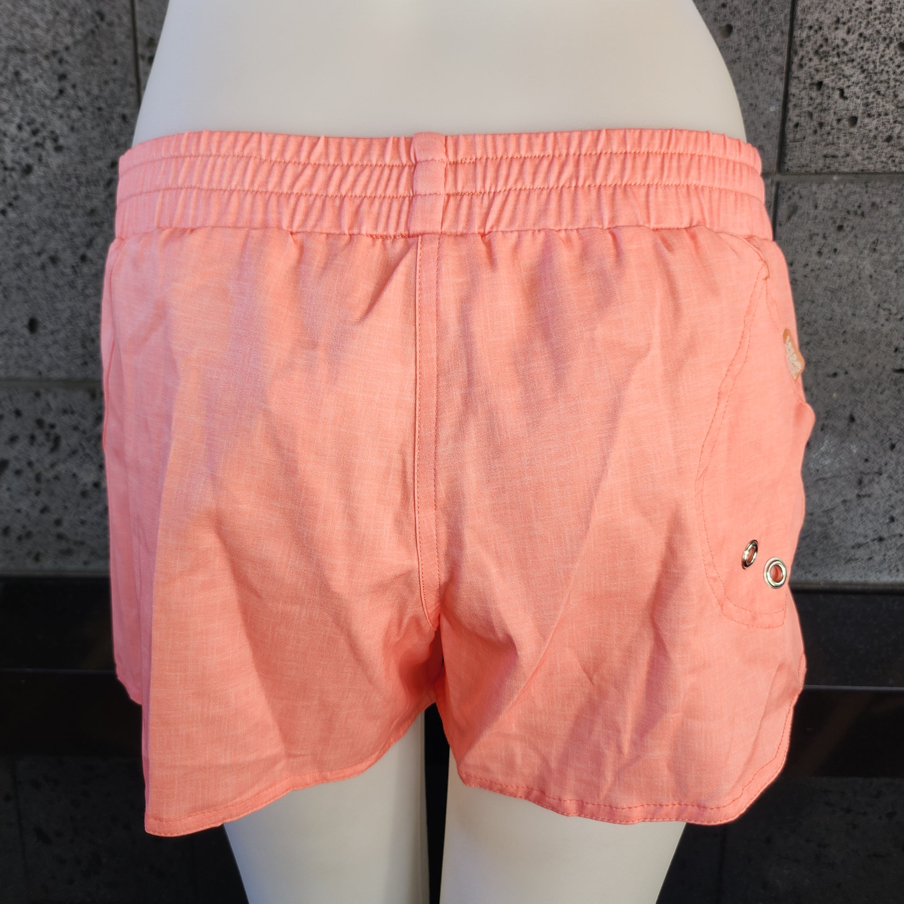 Loco Boutique Linen Elastic Waistband Boardshort