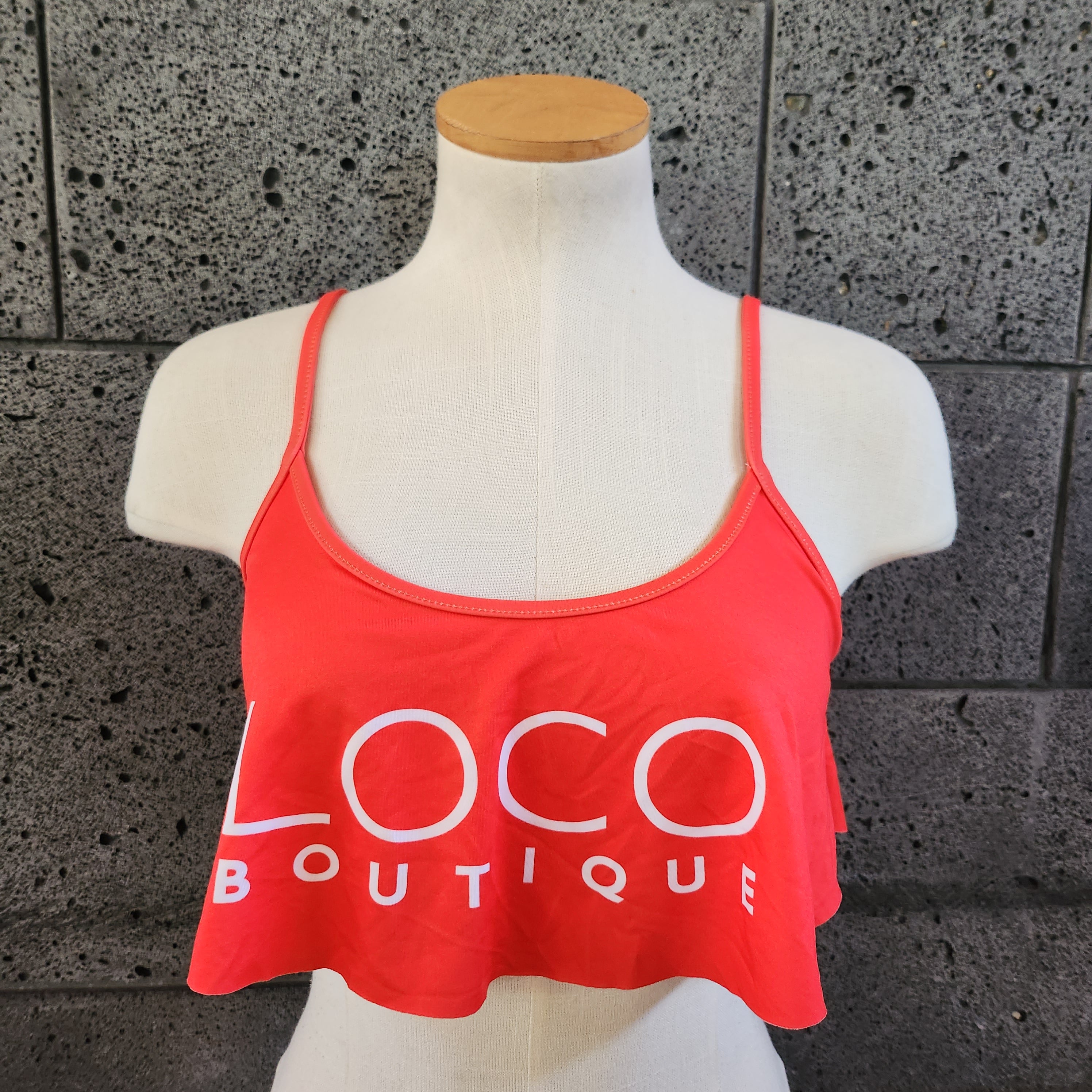Loco Boutique Loco Promo Sporty Crop Top