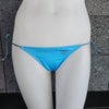 Loco Boutique Solid Bright Cinched Back Side Ties - BLUE / XS