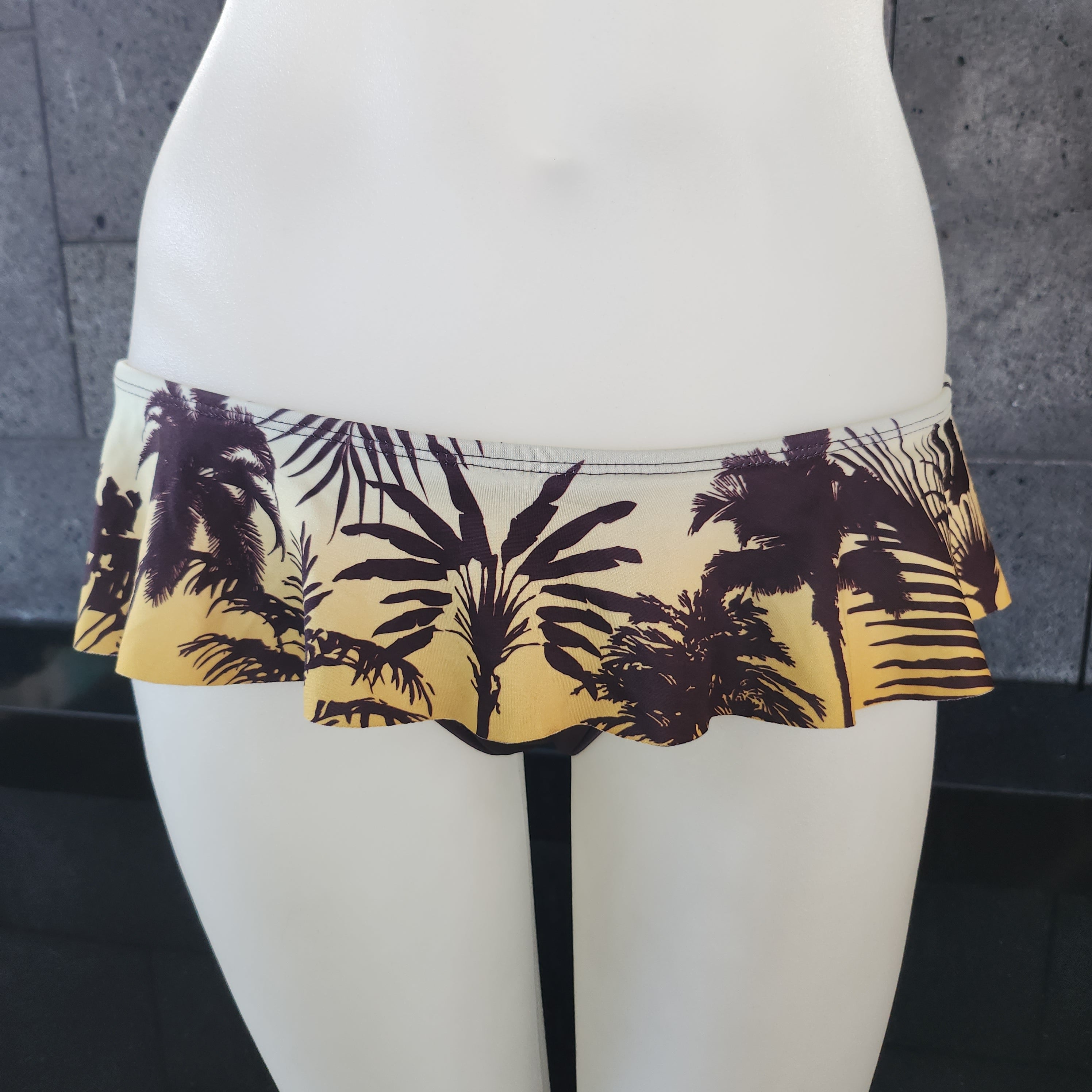 Loco Boutique Shadow Stripe Skirted Bottom