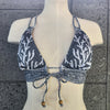 Loco Boutique Coral 2.0 Keyhole Front Banded Chest - DARK-GRAY / XS