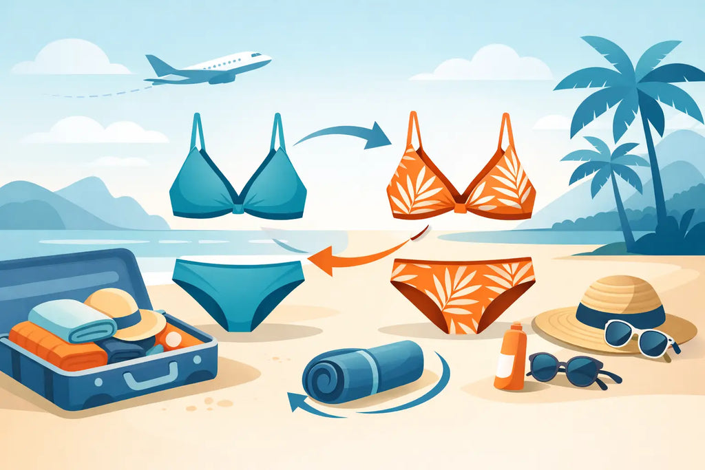 Reversible Swimwear for Travel That Packs Light
