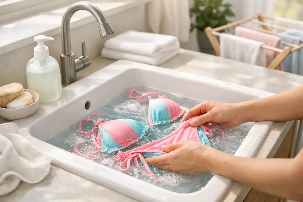 How to Wash Bikini Swimsuits Without Fading