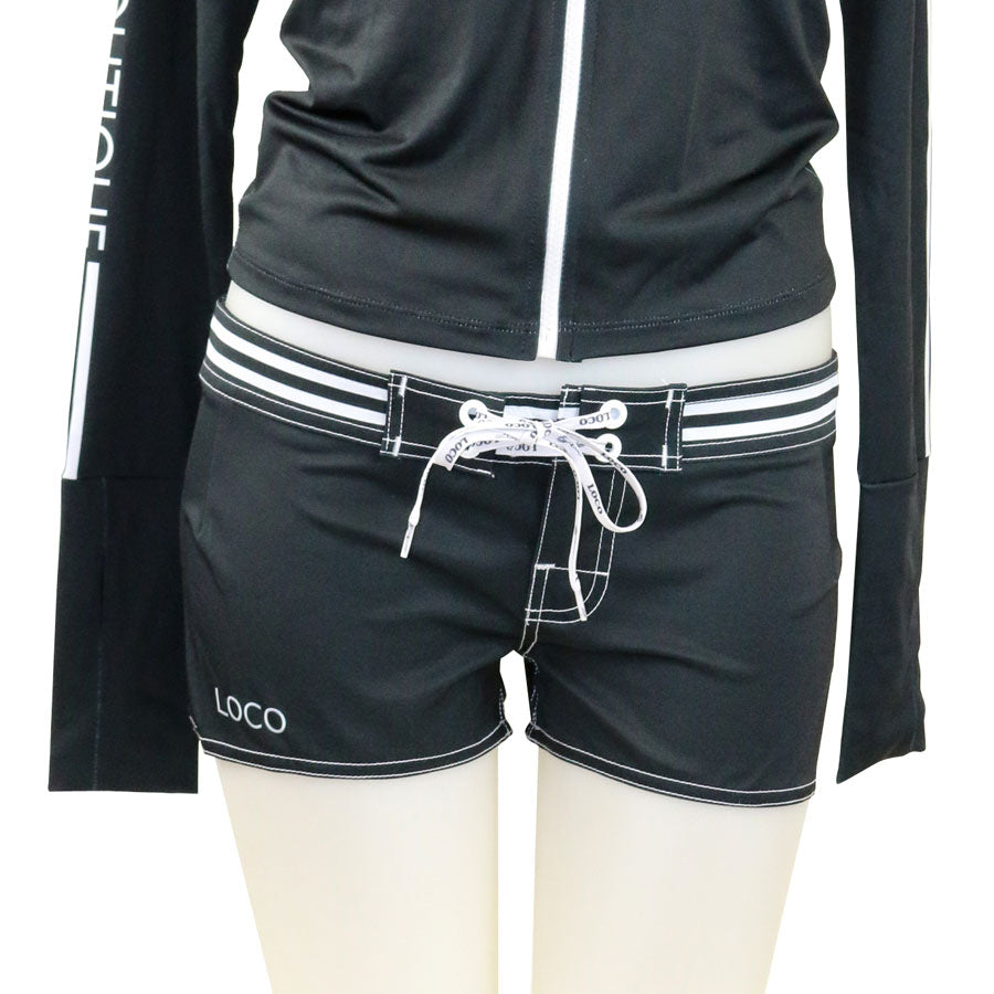 Solid Stripe Boardshorts - Loco Boutique