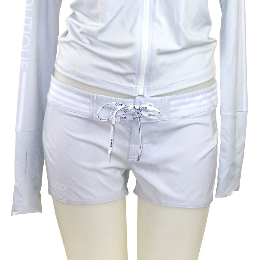 Loco Boutique Solid Stripe Boardshorts