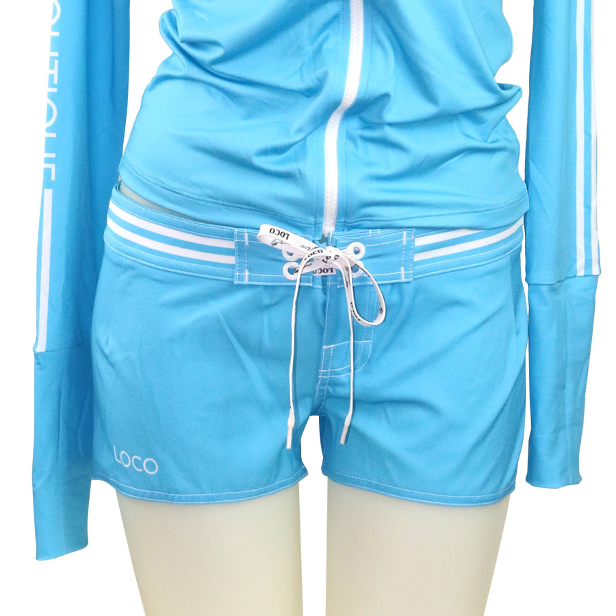 Loco Boutique Solid Stripe Boardshorts