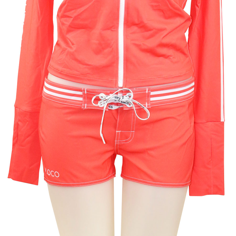 Loco Boutique Solid Stripe Boardshorts