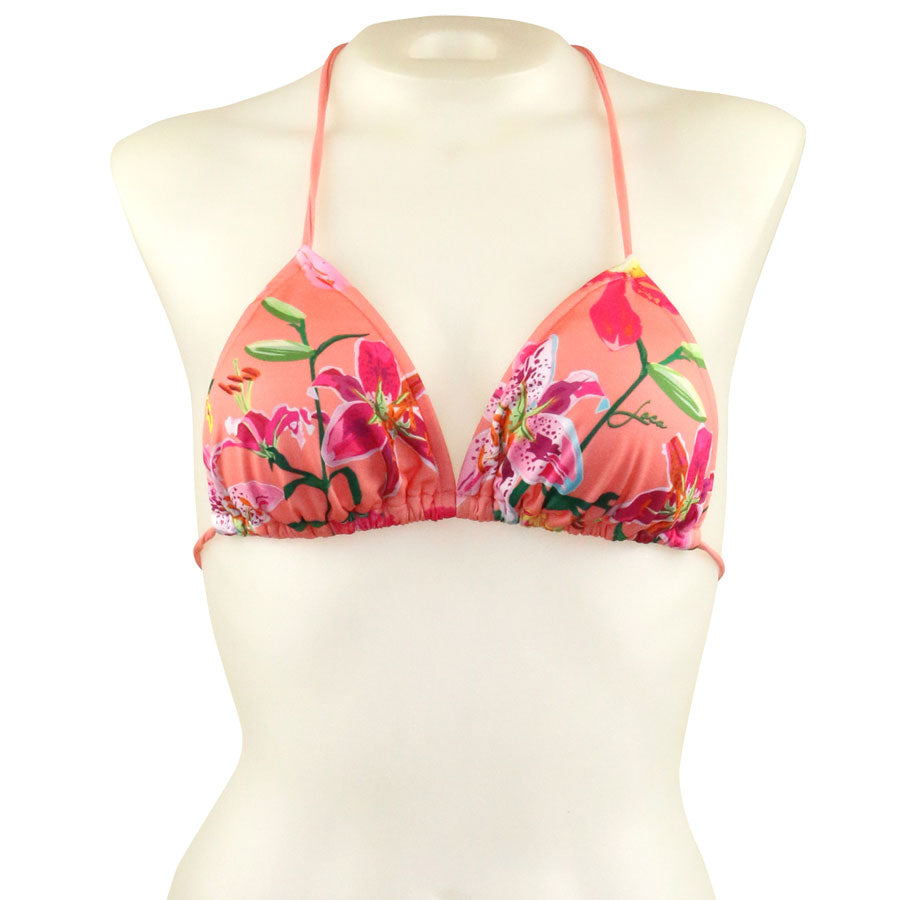 Tropical Orchid Sliding Triangle Top - Loco Boutique