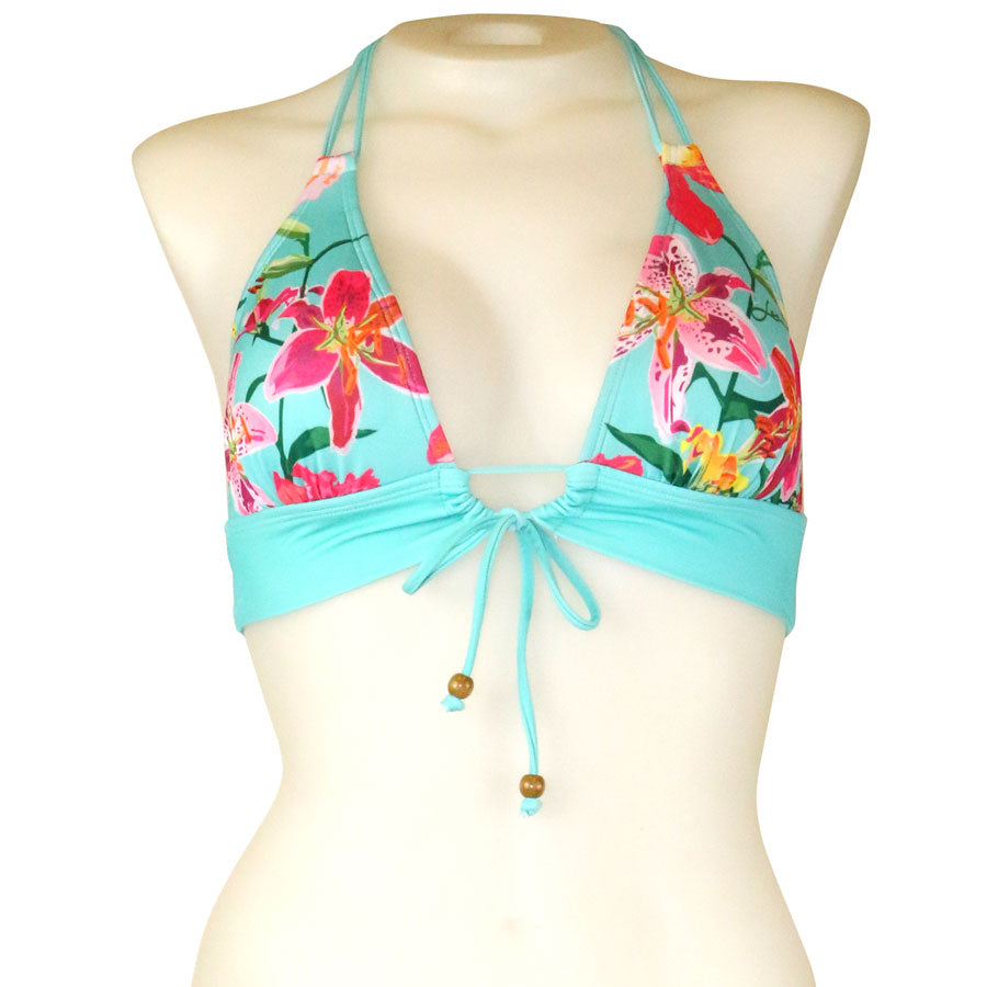 Tropical Orchid Keyhole Front Banded Chest