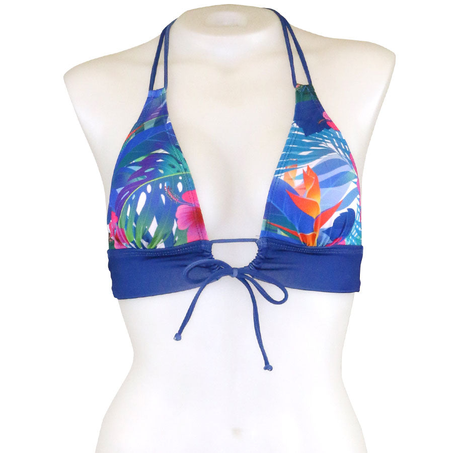 Paradise Garden Keyhole Front Banded Chest - Loco Boutique