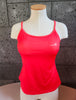Loco Boutique Solid Logo Cami Tankini - RED / S