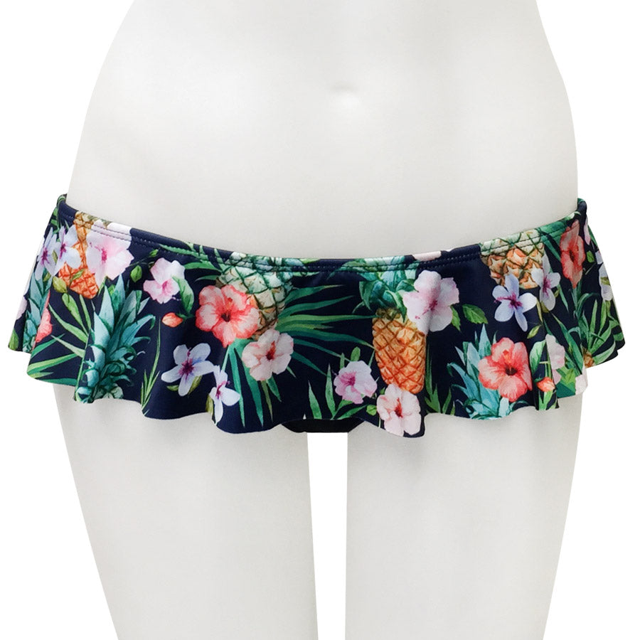 Pine and Flower Skirted Bottom - Loco Boutique