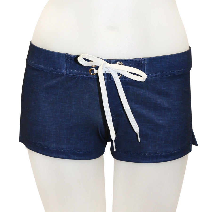 Linen Fitted Shorts - Loco Boutique