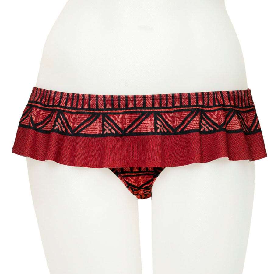 Hawaiian Geo Skirted Bottom - Loco Boutique