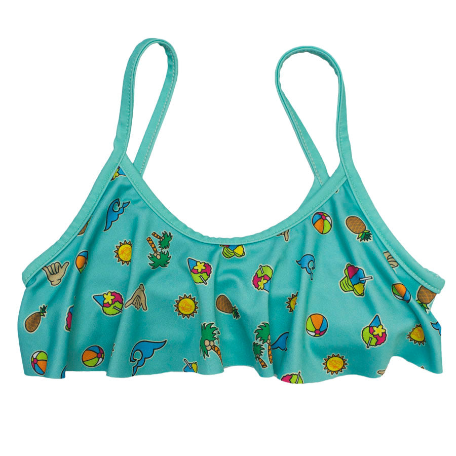 Shaved Ice Kid's Sporty Crop Top - Loco Boutique