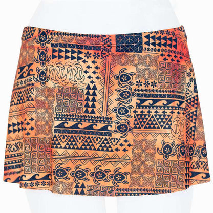 Hawaiian Tribal A-line Skort - Loco Boutique